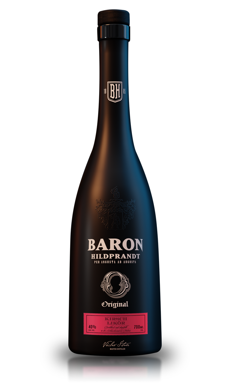 Baron Hildprandt Kirschen Obstlikör 40%